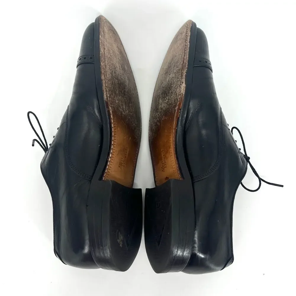 Allen Edmonds Mens Black Byron Leather Dress Shoes Size 9.5 C (narrow) Shoe Tree